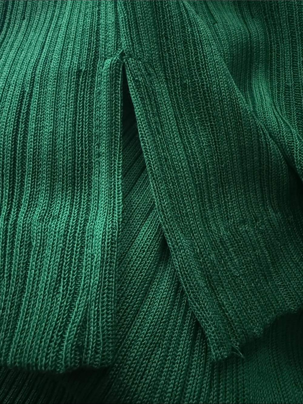NWT Misook Green Ribbed Knit Shell & Cardigan Set Size Medium - Picture 8 of 10